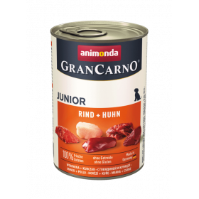 Gran Carno Original Junior Chicken&Beef консервирана храна за подрастващи кучета с пилешко и говеждо месо